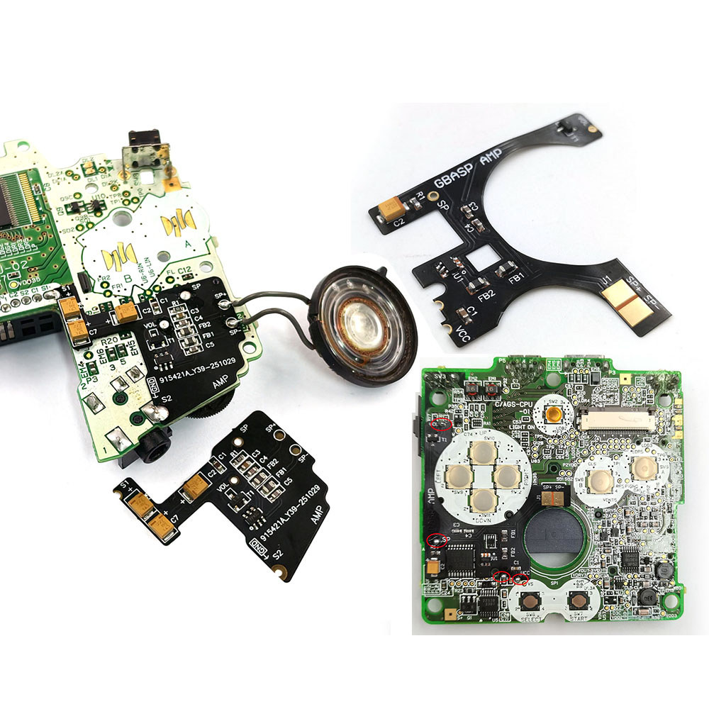 GBA GBA SP Volume Amplifier Module Low Noise Sound Mofication gital Auo AMP Mod For GameBoy Advance 