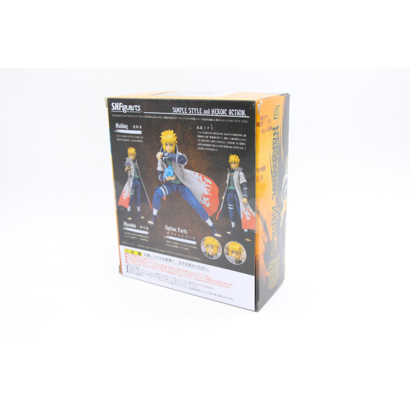 SHF Articulated 15cm Naruto Sasuke Namikaze Minato Action Figures Toys