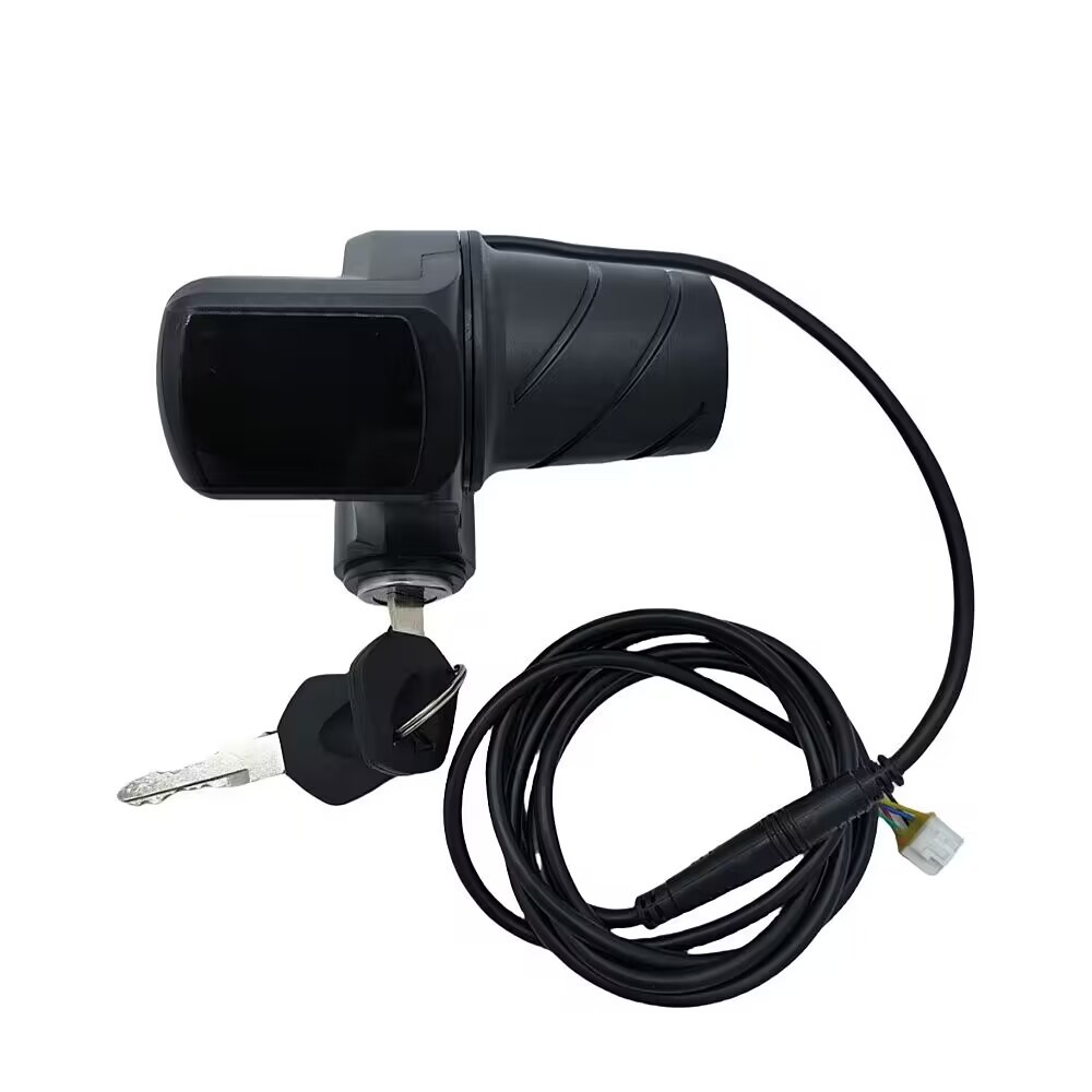 Original Lock and Throttle for Baicycle Xiaobai S1 12 inch Folng Electric Bicycle gital splay Replac