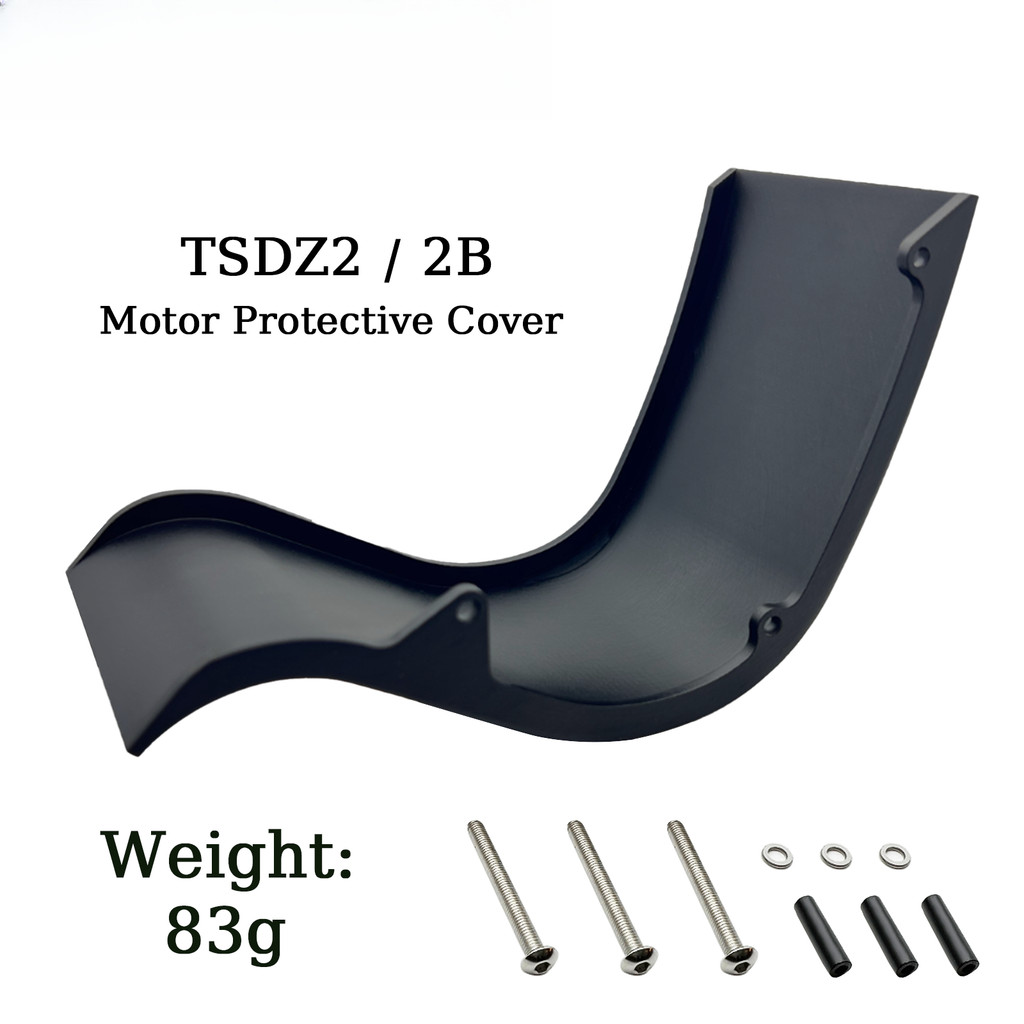 Ebike MidMounted Motor Protective Cover  Compatible with Tong Sheng TSDZ 22B Center Motors, Ebike mo