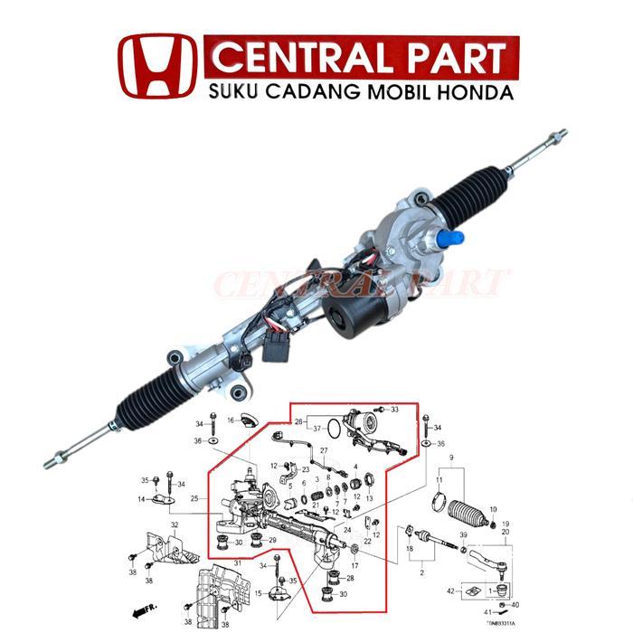 power steering rack steer gear box steer rak stir honda crv RM gen4 2013 2014 2015 2016 2017 ready s