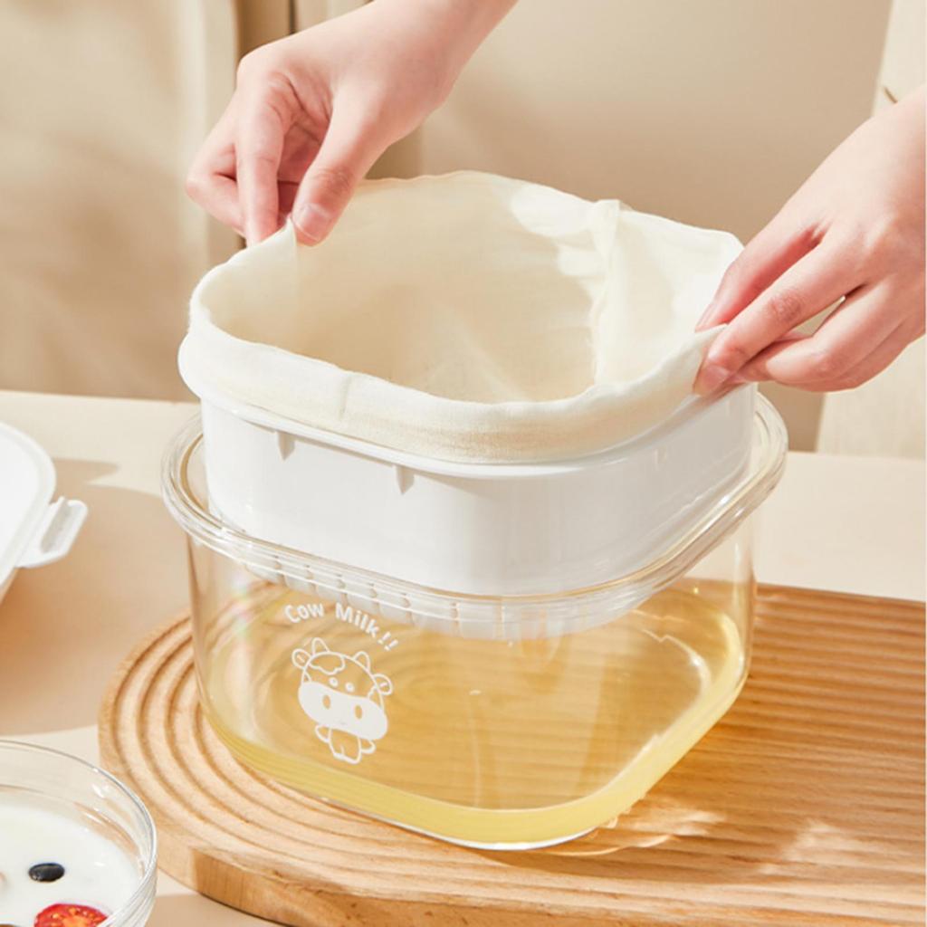 Greek Yogurt Maker Ergonomic Greek Yogurt Strainer for Tea Milk Yogurt ps