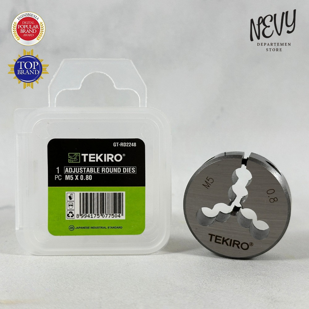 Mata Snei Drat M5 M6 M7 M8 M10 M12 M14 Tekiro / Mata Pembuat Drat Luar / Senai Drat / Adjustable Rou