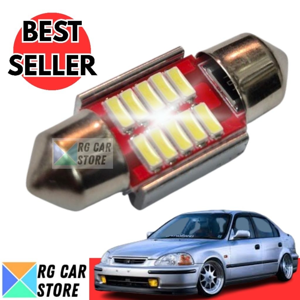 Lampu Plafon Mobil Civic Ferio LED Dajjal Kabin Interior 21W Garansi 1 Tahun