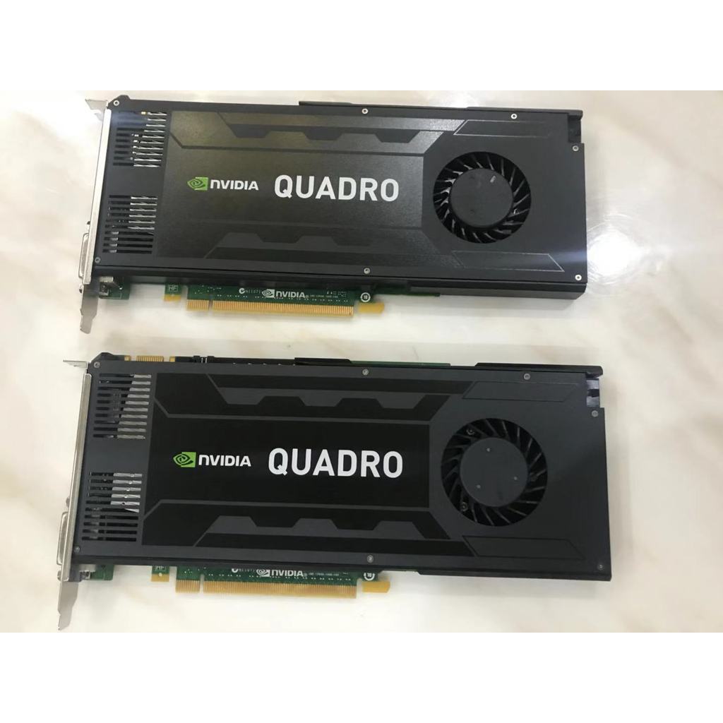 90%new  Graphics card Original Quadro K4000 3G professional graphics card CAD PS flat drawing 4K HD 
