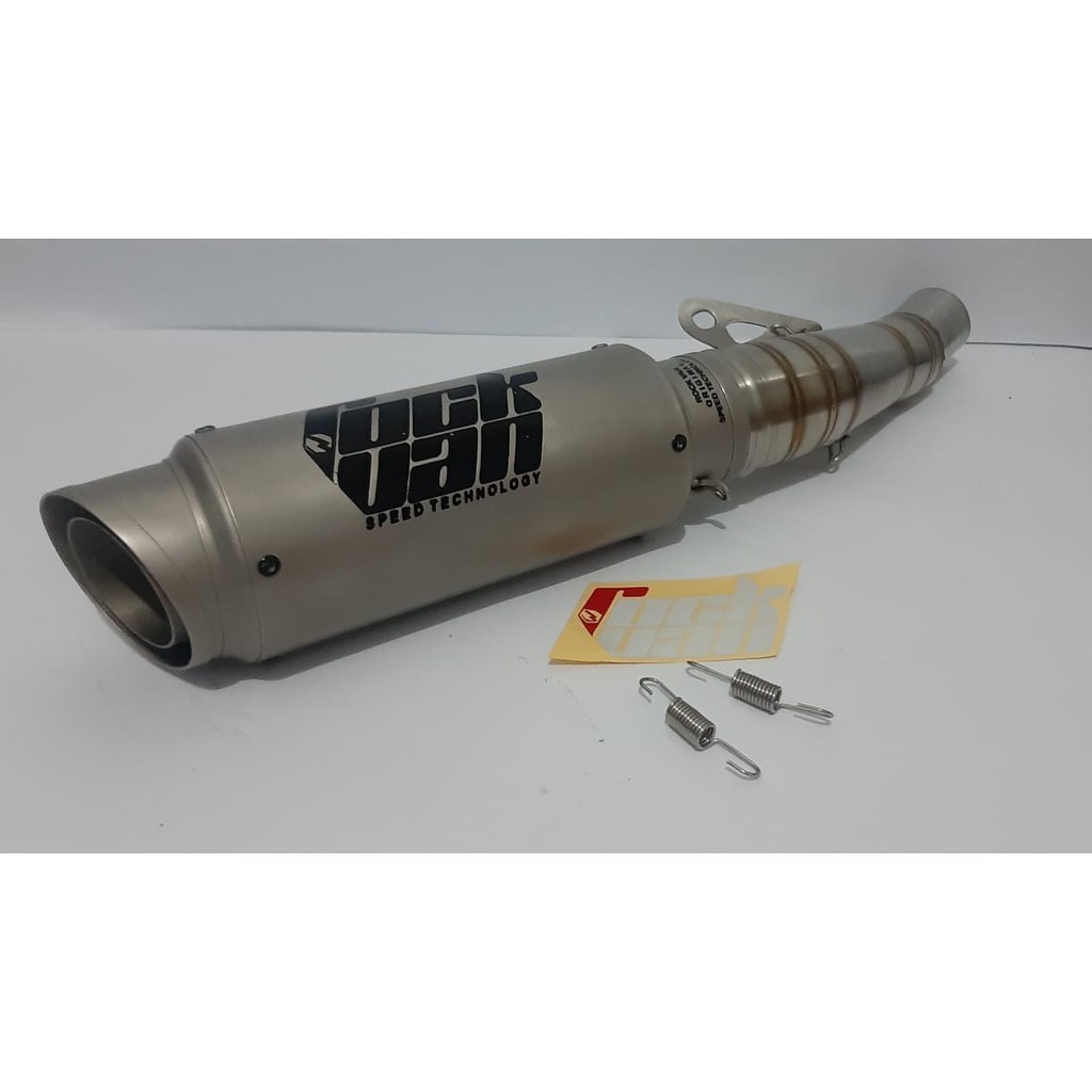 Knalpot rockvan original slip on yamaha R6