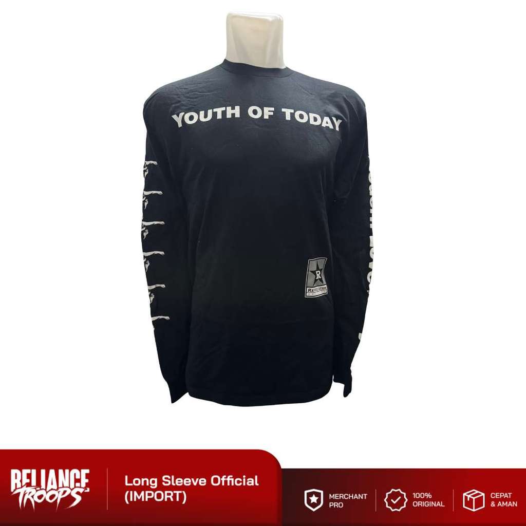 Long Sleeve Official | Youth Of Today - Modern Love Story (Black)