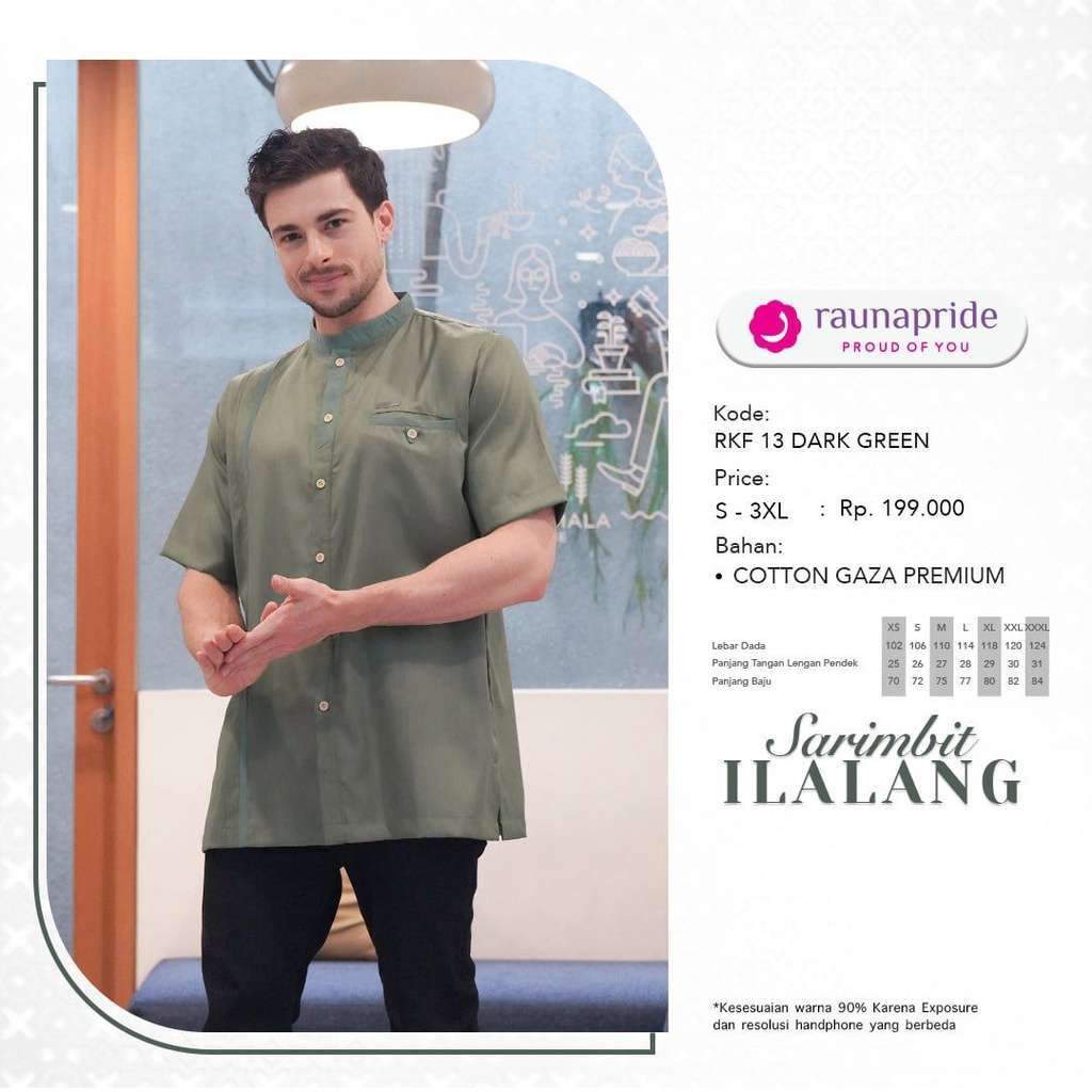 RAUNA RKF 13 KOKO DEWASA DARK GREEN