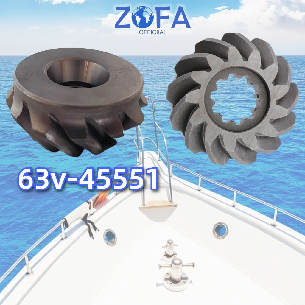 Yamaha Pinion Gear Mesin Tempel 63v-45551-00 Gigi Jantung Mesin Tempel