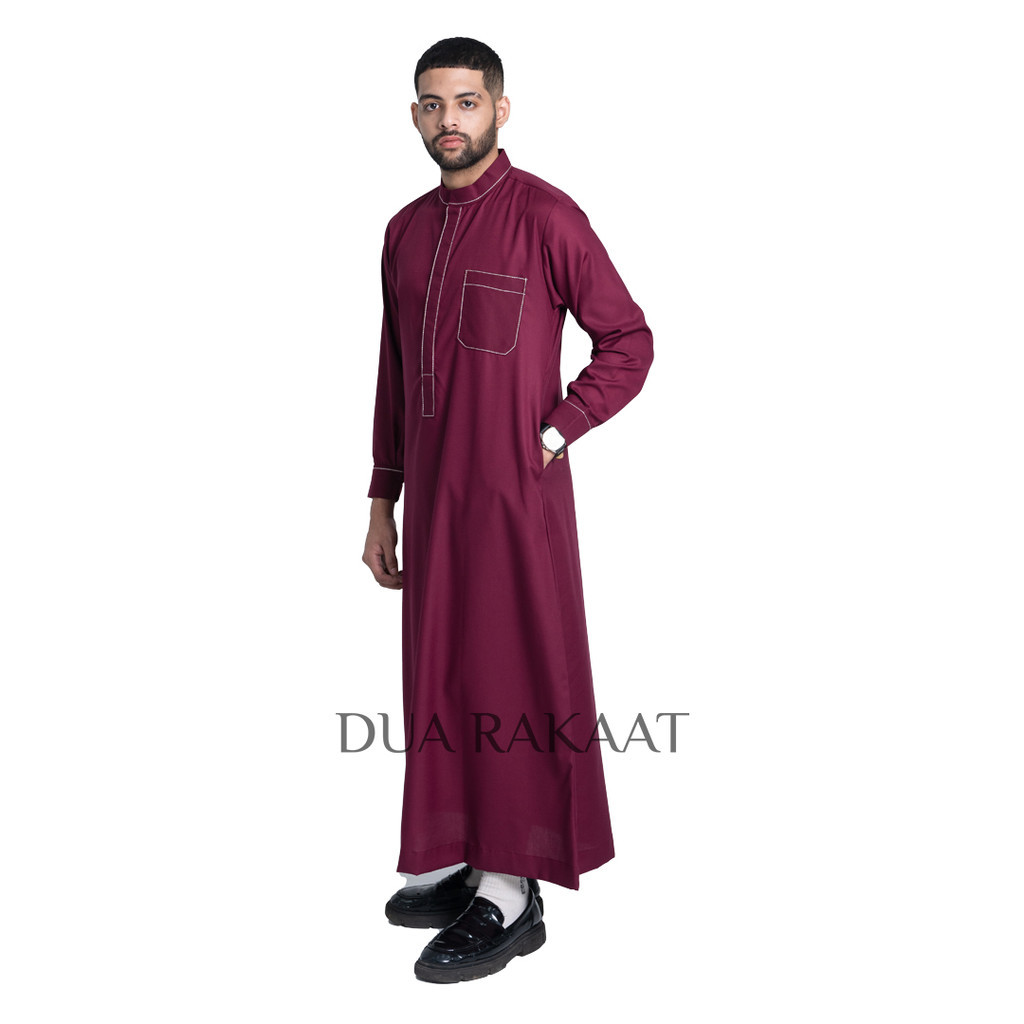 DUA RAKAAT Original Fahad Thobes Gamis Sultan Jubah Abaya Pria Muslim Lebaran Bahan Katun