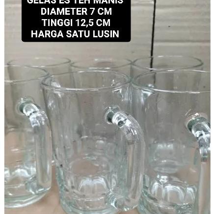 GELAS GAGANG /GELAS BIR/GELAS B 20 N