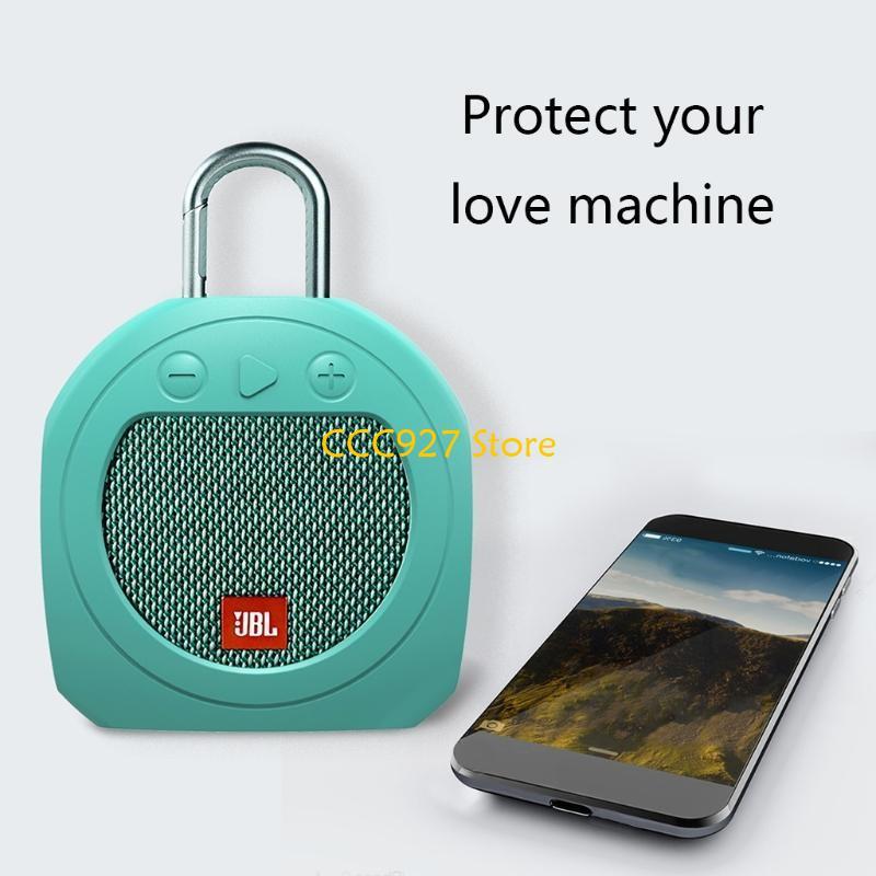 B03F Dust-proof Silicone for Case Protective Cover for Case for-JBL Clip3 Speaker for