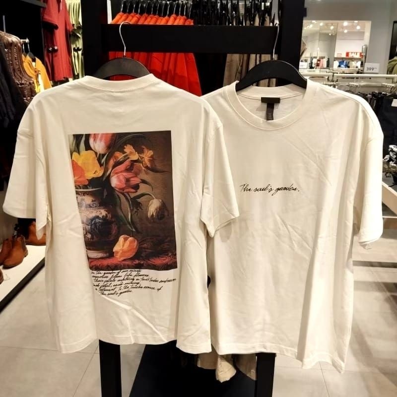 Tshirt H&M Man Jastip3 Kaos Pria