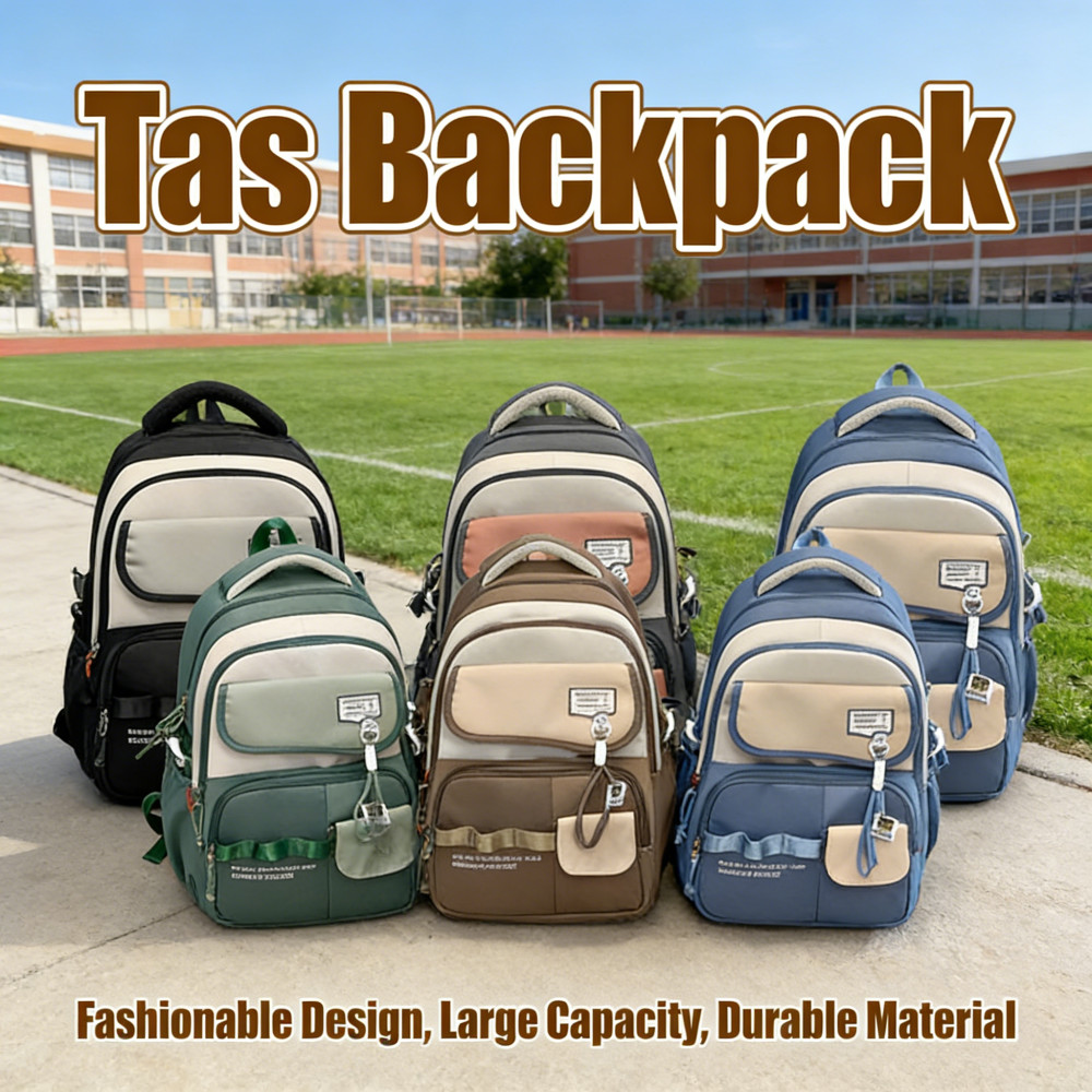 Perempuan Sekolah Wanita Besar Ransel Tas Tas Anak SD SMP Perempuan Fashion Wanita