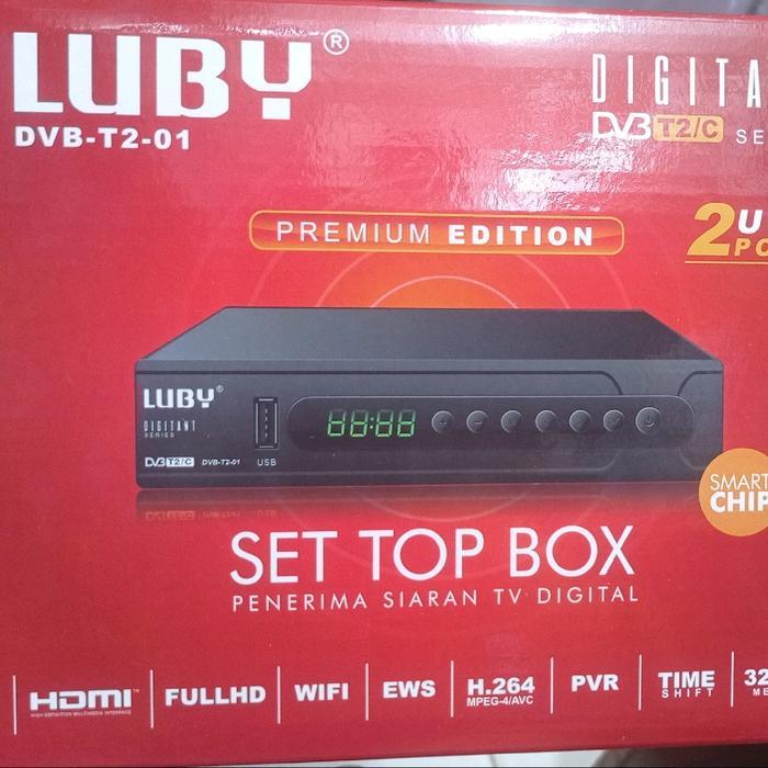 Set Top Box STB Luby DVB T2 01 - -, -