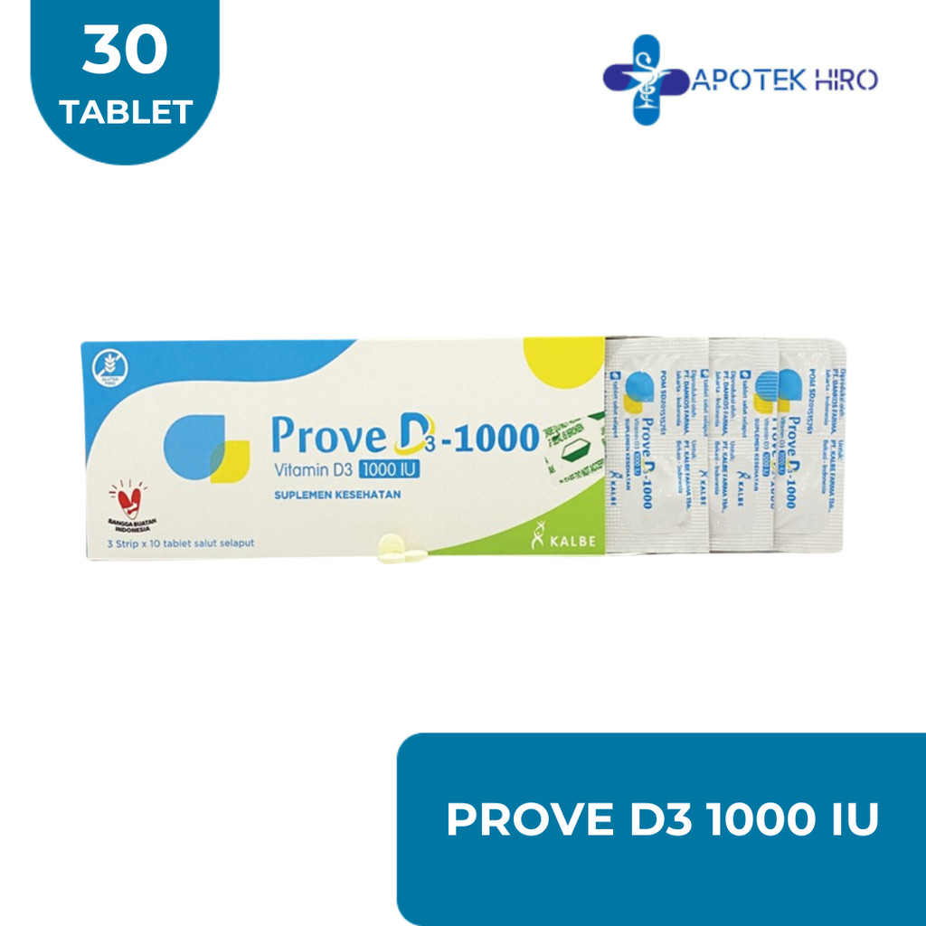 PROVE D3 1000 IU VITAMIN D3