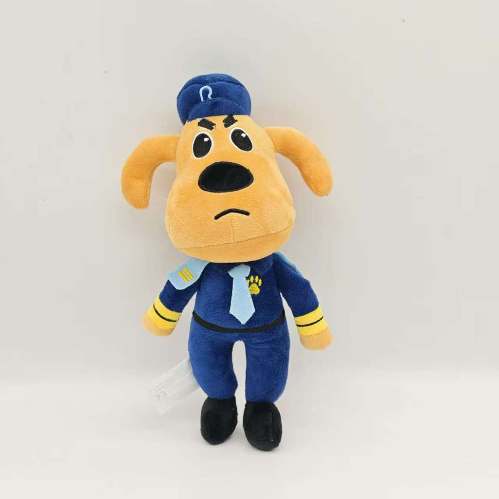 Boneka Anjing Polisi Labrador Plush Baru yang Sedang Laris
