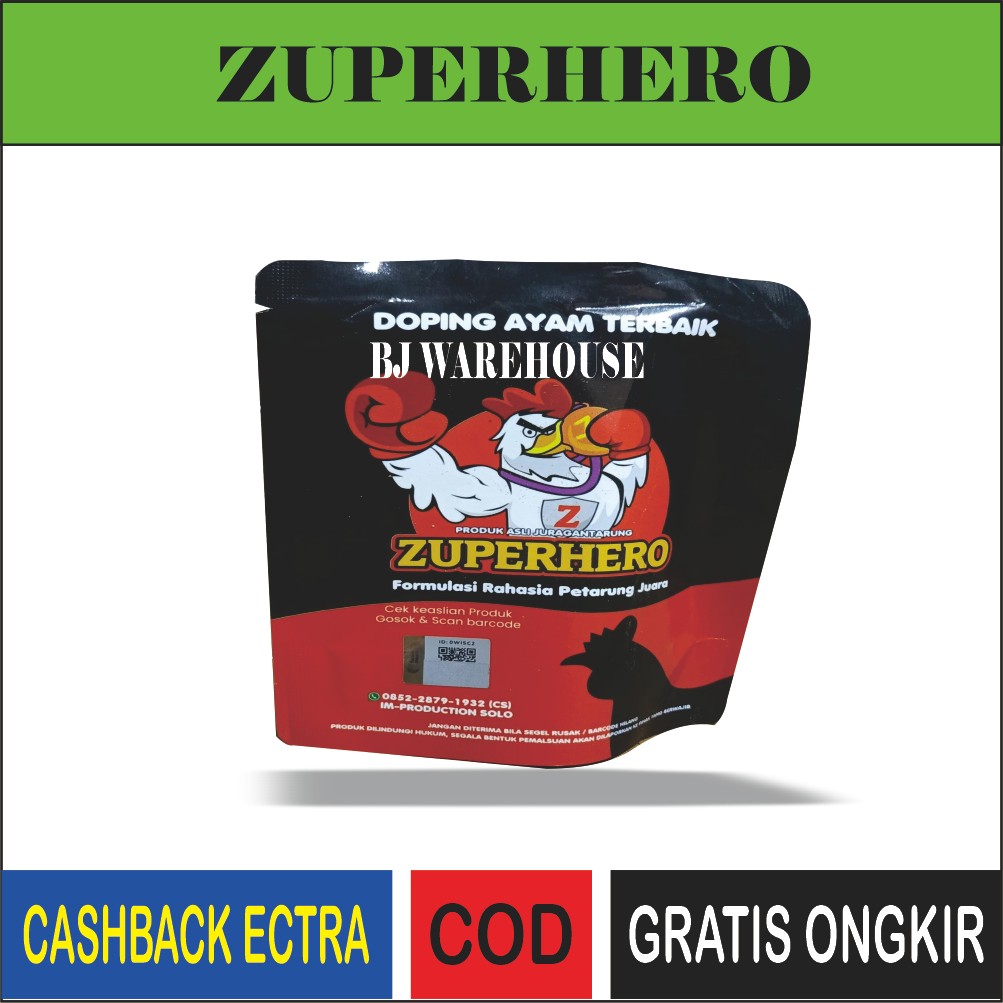 [REKOR MUSUH MATI],Doping Ayam ZUPERHERO,Doping Ayam Aduan Paling Bagus,Doping Ayam Aduan Terganas