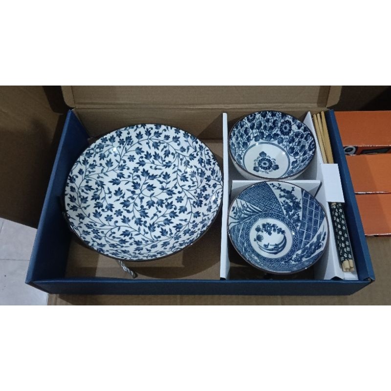 Hampers Christmas / Mangkok Hadiah Natal / Mangkuk Keramik / Mangkok Keramik Jepang / Hampers Mangko