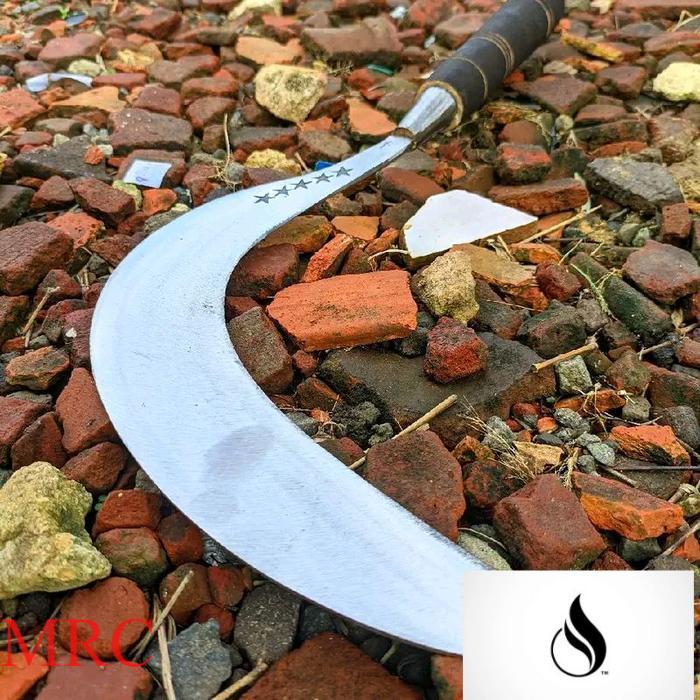 Arit Sabit Rumput Dahan Ranting Bahan Baja