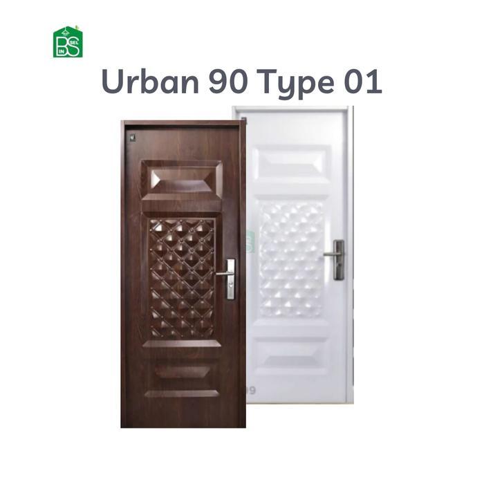 PINTU BAJA FORTRESS /  PINTU RUMAH / PINTU BAJA URBAN FORTRESS 90X210 - 01
