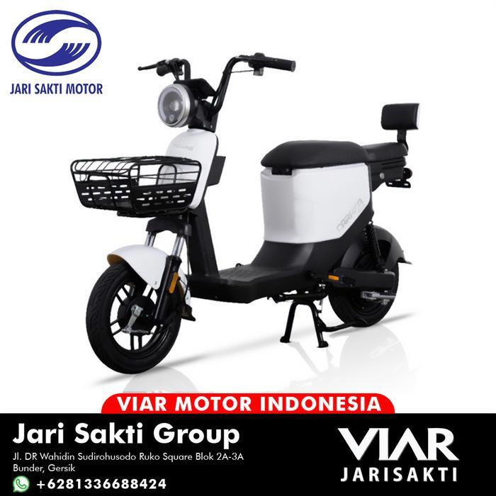 SEPEDA LISTRIK VIAR - CARAKA - Putih