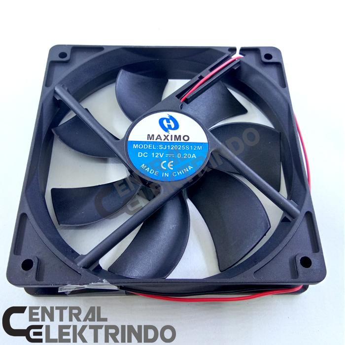 ProPC Center Fan Dc 12v |Kipas Dc 12v 12cm Tebal