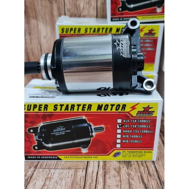 dinamo stater BRT kawasaki klx150 honda crf150 honda tiger super stater bore up 300cc