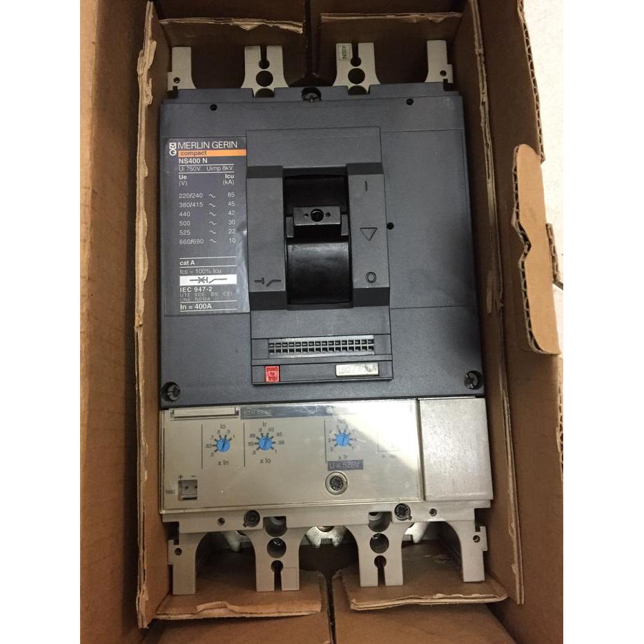MCCB MERLIN GERLIN (MG) NS400N 3P 400A NS400N 50KA 160/400