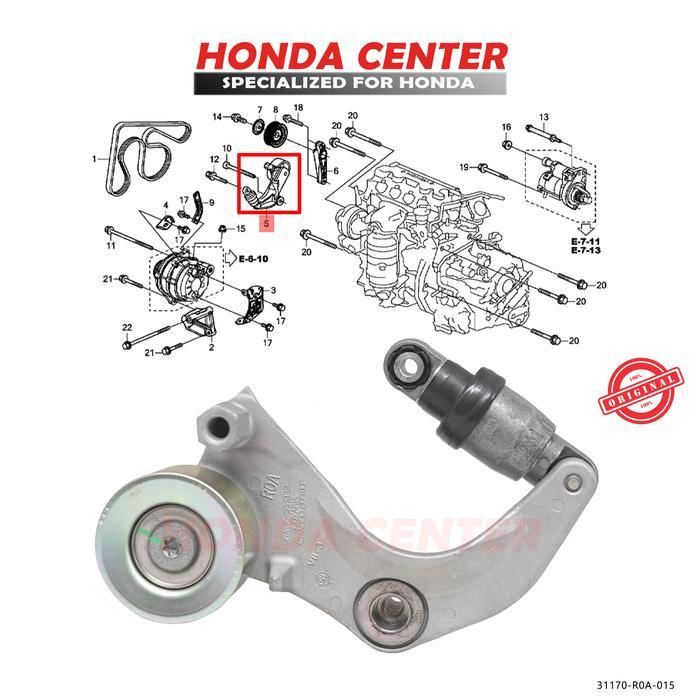 Tensioner Fan Belt Civic FB 2012 2013 2014 2015 Berkinerja