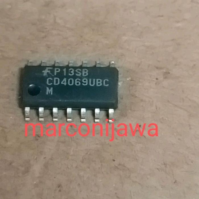 4069 HEF4069UBT CD4069UBE ic smd tempel