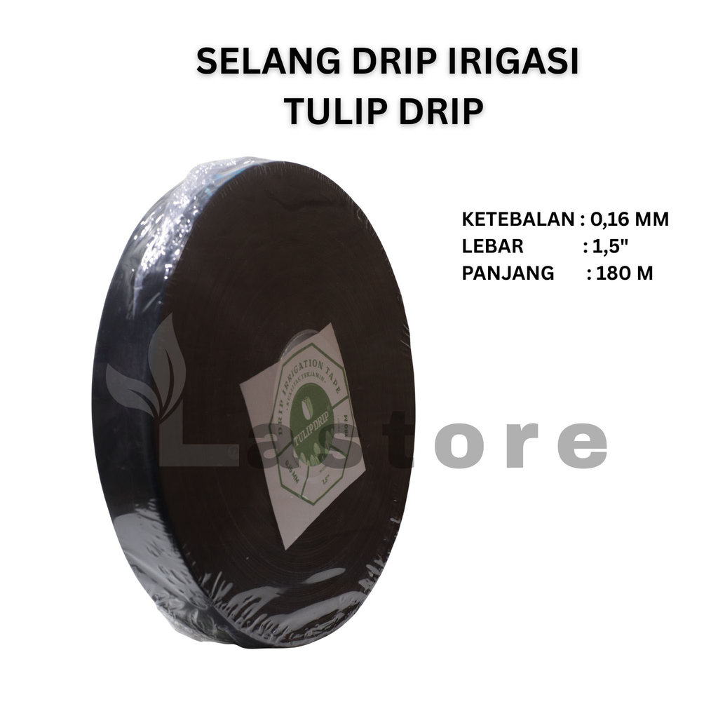 Selang Drip Irrigation Tape - Tulip Drip 1,5 inch ( Roll )