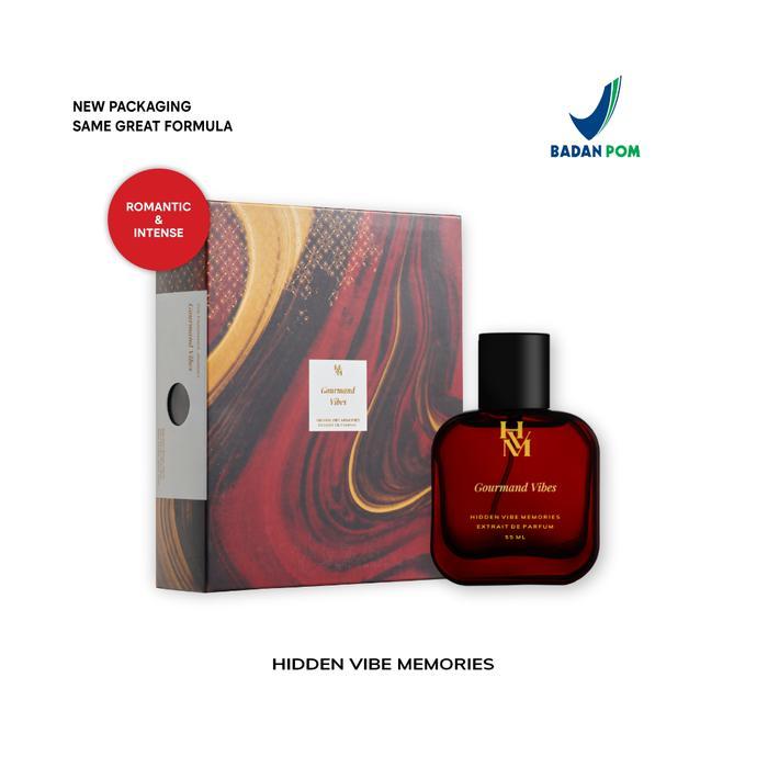 PROMO  Parfum Unisex HVM Gourmand Vibes Extrait de Perfume Tahan Lama Original - GOURMAND VIBES 55ML