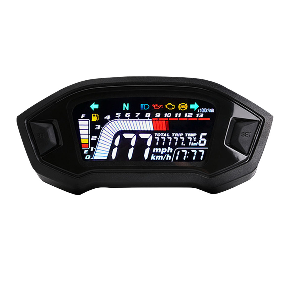 gital Tachometer Waterproof Motorcycle Tachometer Electronic RPM Incator for Honda GROM 20132019 for