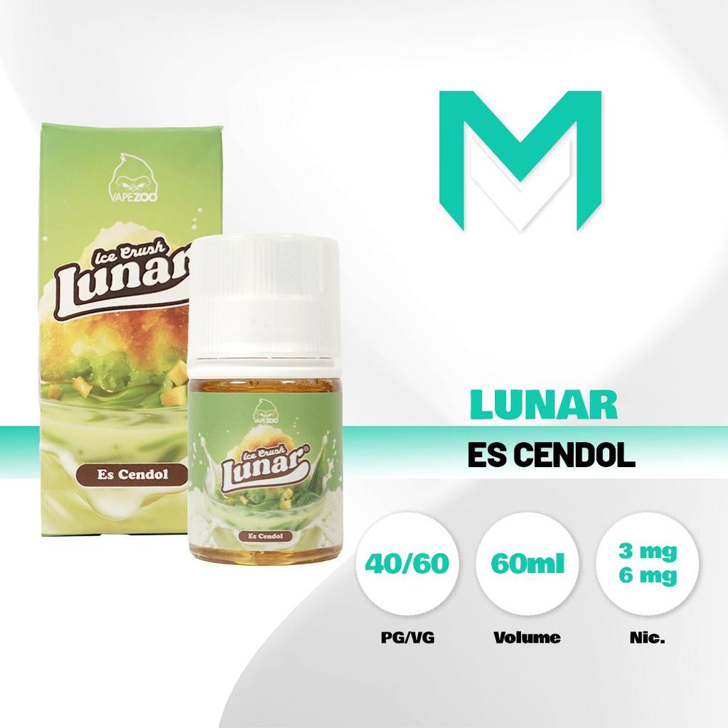 Liquid Vape Vapor Lunar Ice Crush Es Cendol 60ML By Vape Zoo