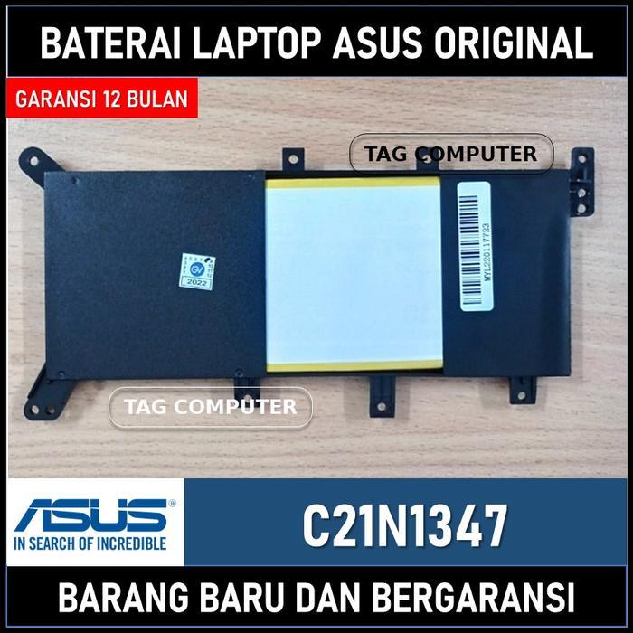 BATERAI LAPTOP ASUS X555 X555B X555Q X555L X555U C21N1347 ORIGINAL