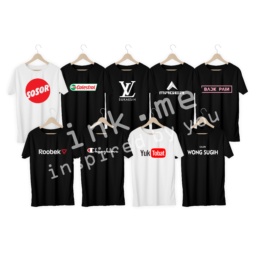 KAOS PLESETAN EDRICK TSHIRT / KAOS LUCU  / KAOS COD