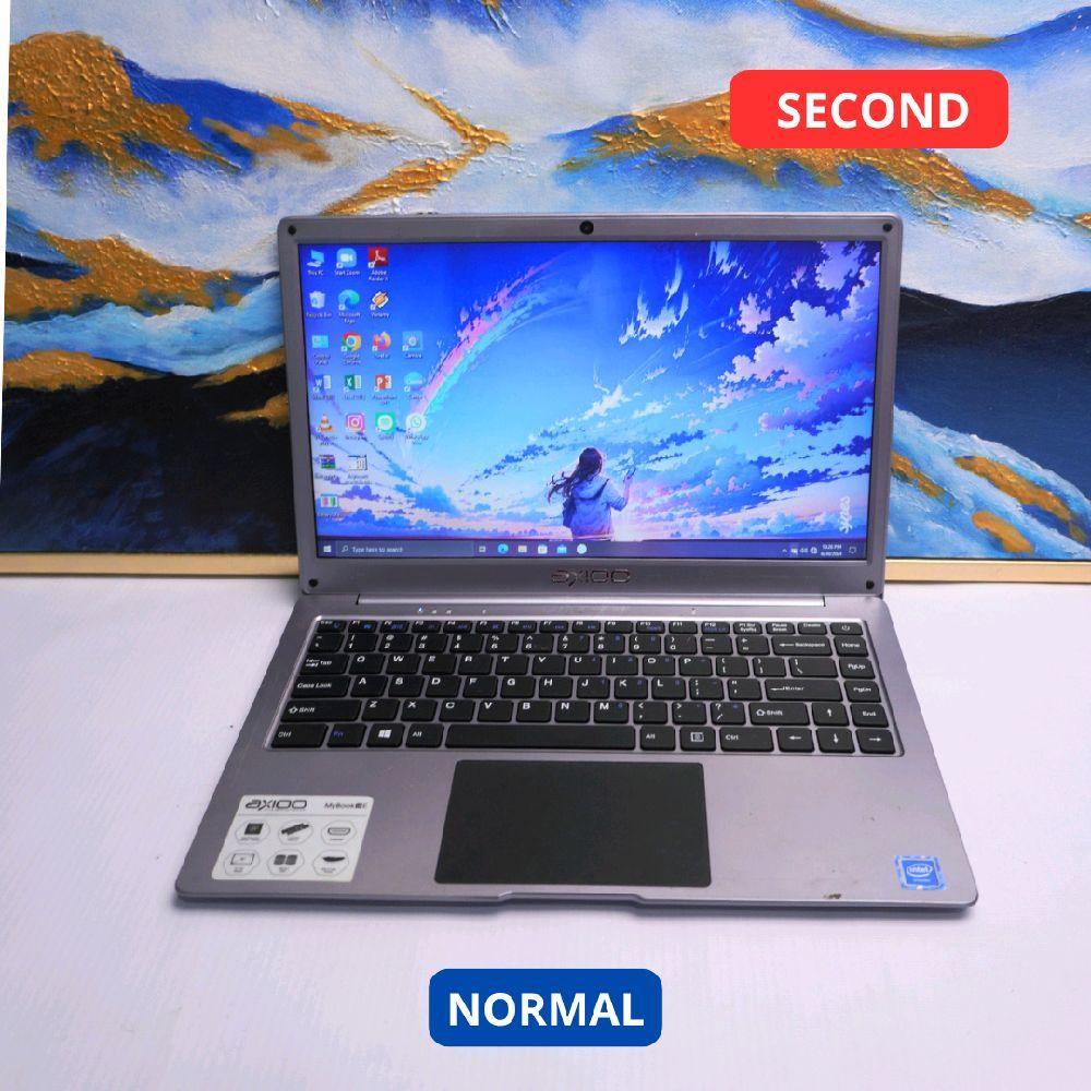 AXIOO MYBOOK-14E CELERON N4020 4 GB (14") LAPTOP SECOND ORIGINAL SINAR MUTIARA CELLL