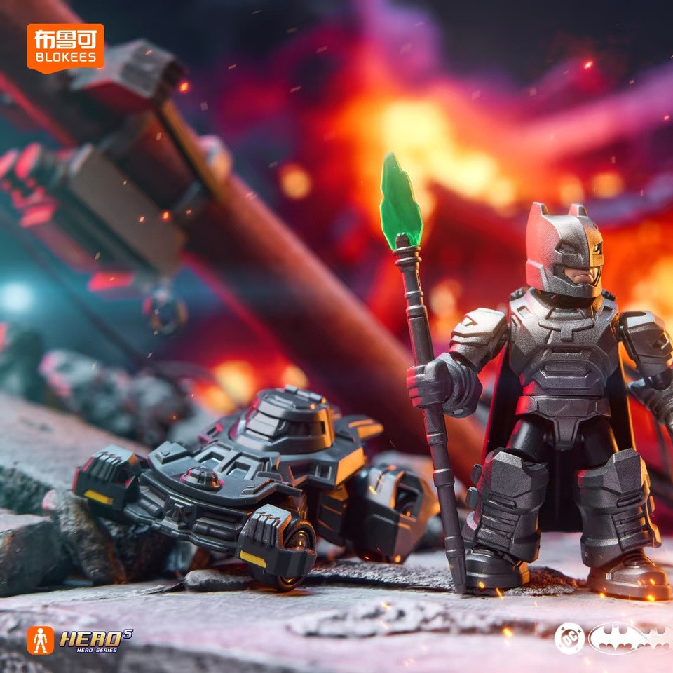 BLOKEES Original DC Batman GV01 BEFENDER VERSIDN Batmobile ARMORED Batman Dark Knight Bruce Wayne To