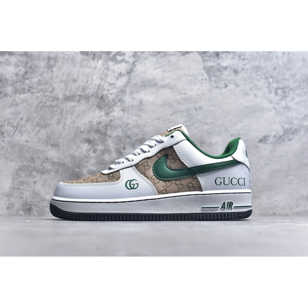 Nike AF1 Low Kolaborasi Hijau Sage Motif Sepatu