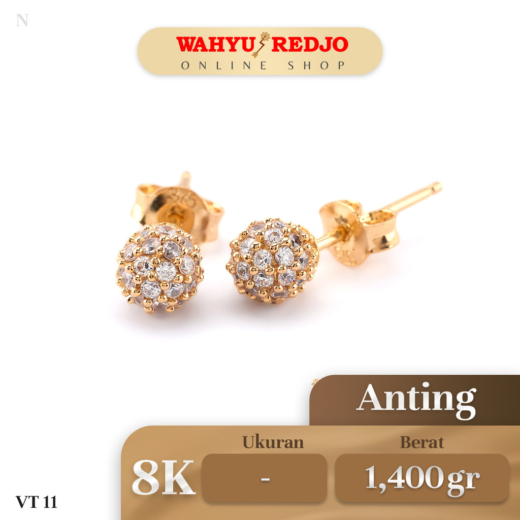 Anting-Anting Emas Tusuk 8K Wahyu Redjo AN-8K-30254030