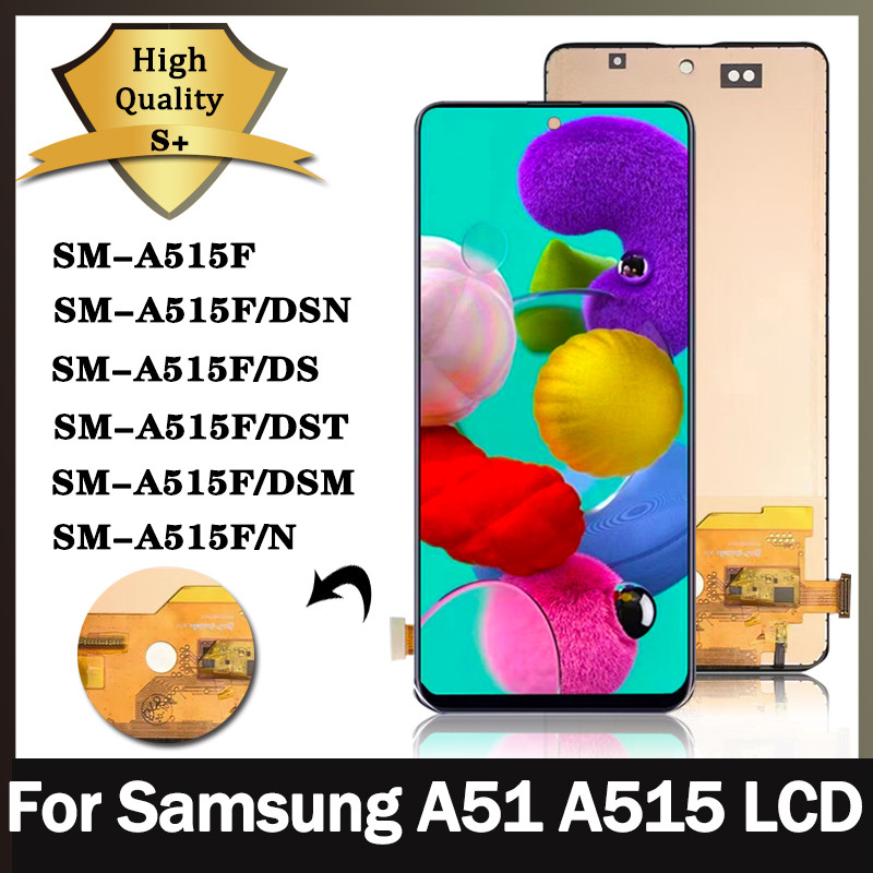 test LCD For Samsung  A51 A515 LCD splay A515F/DS A515FD A515 LCD splay Tou Screen Replacement A515F