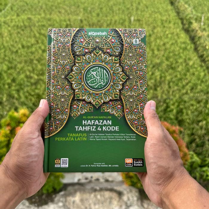 Al Quran Latin dan Terjemah Hafazan Perkata Latin 8 Blok A5 Bisa Custom Nama dan Bonus 3 Buku Spesia