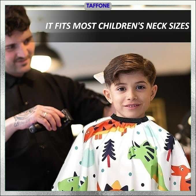 Kain Kip Anak Barbershop Haircut Apron Polyester 120x80cm - T-12