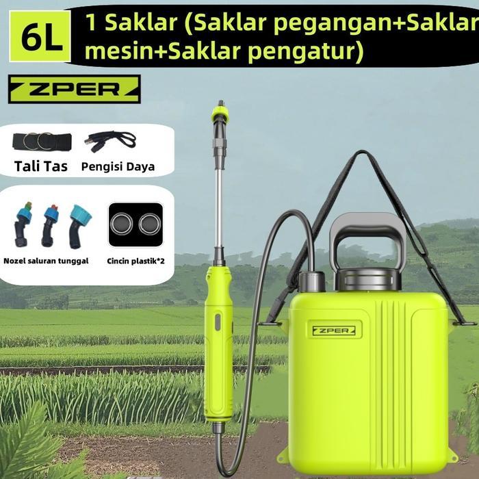 falerystore ZPER Alat Semprot Tangki Sprayer Manual 18 Liter Alat Semprotan Hama Padi and Sprayer El