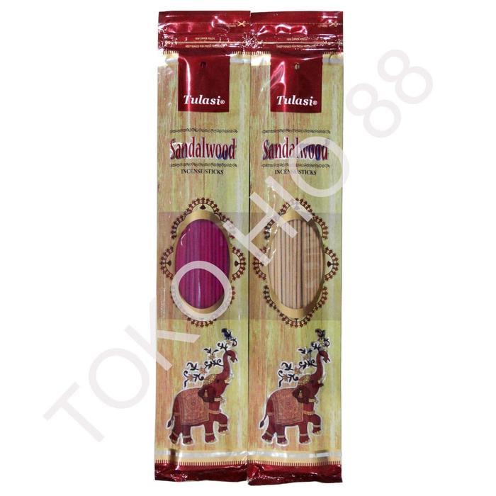 Hio / Dupa India Wangi Aromaterapi Tulasi Long Stick isi 50 batang - Cokelat
