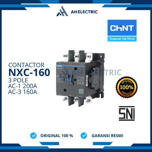 CHINT Contactor Kontaktor NXC-160 NXC160 3P 160A | 220V | Original