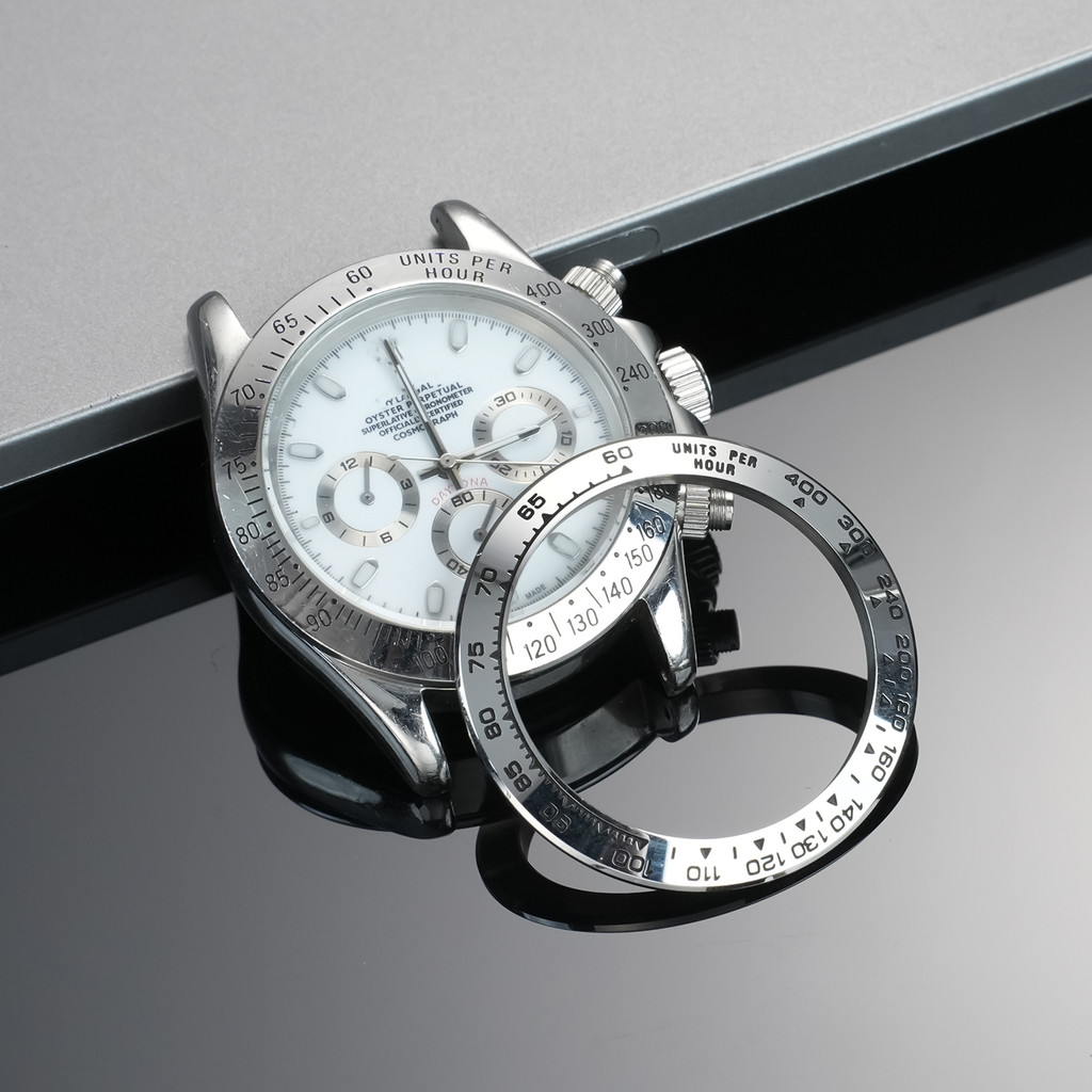 Bezel for Rolex Daytona 116520 - 40mm Stainless Steel Bezel Ring - Tachymeter Watch Bezel ert Replac