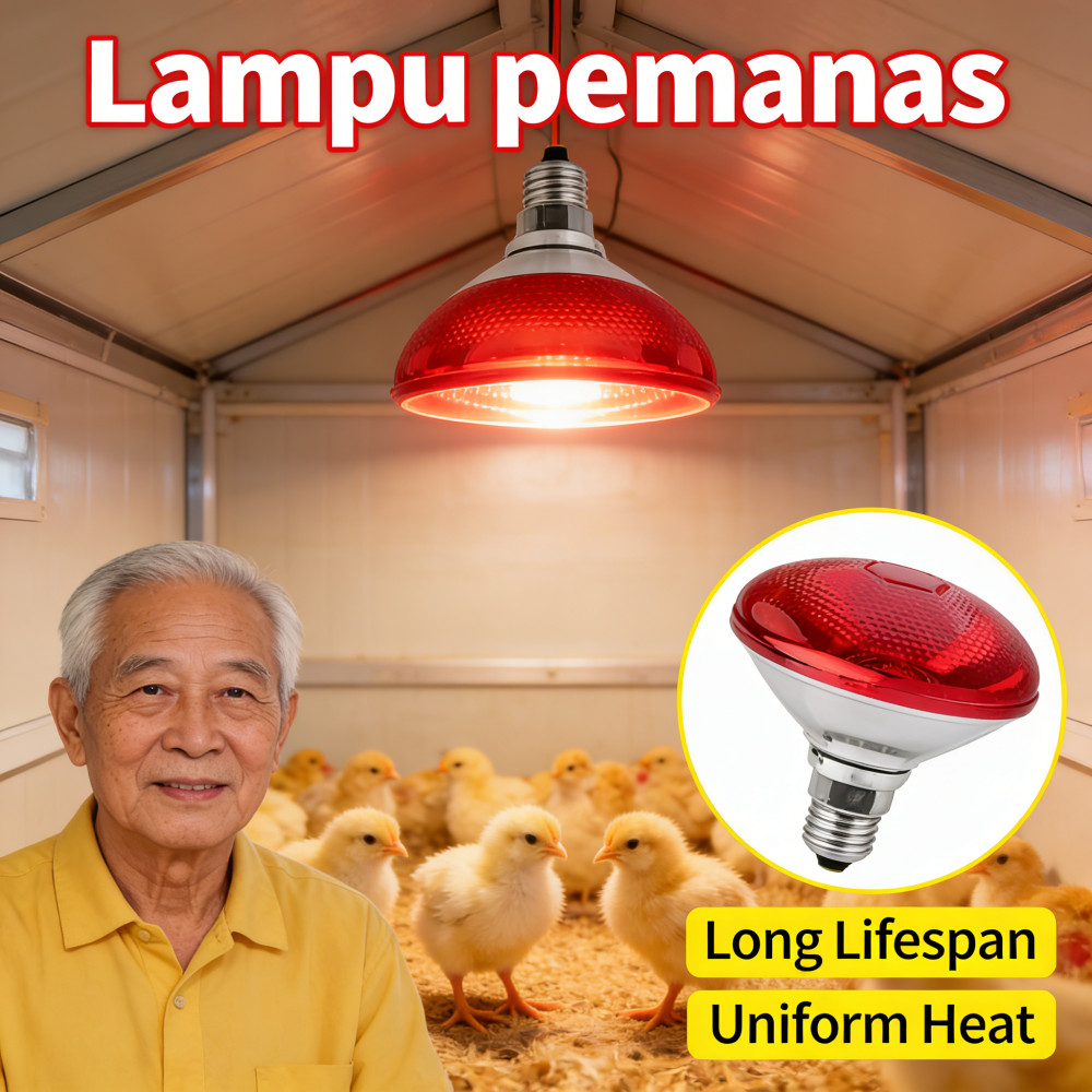 Khusus ayam lampu pemanas lampu pemanas induk lampu pemanas anak babi peternakan