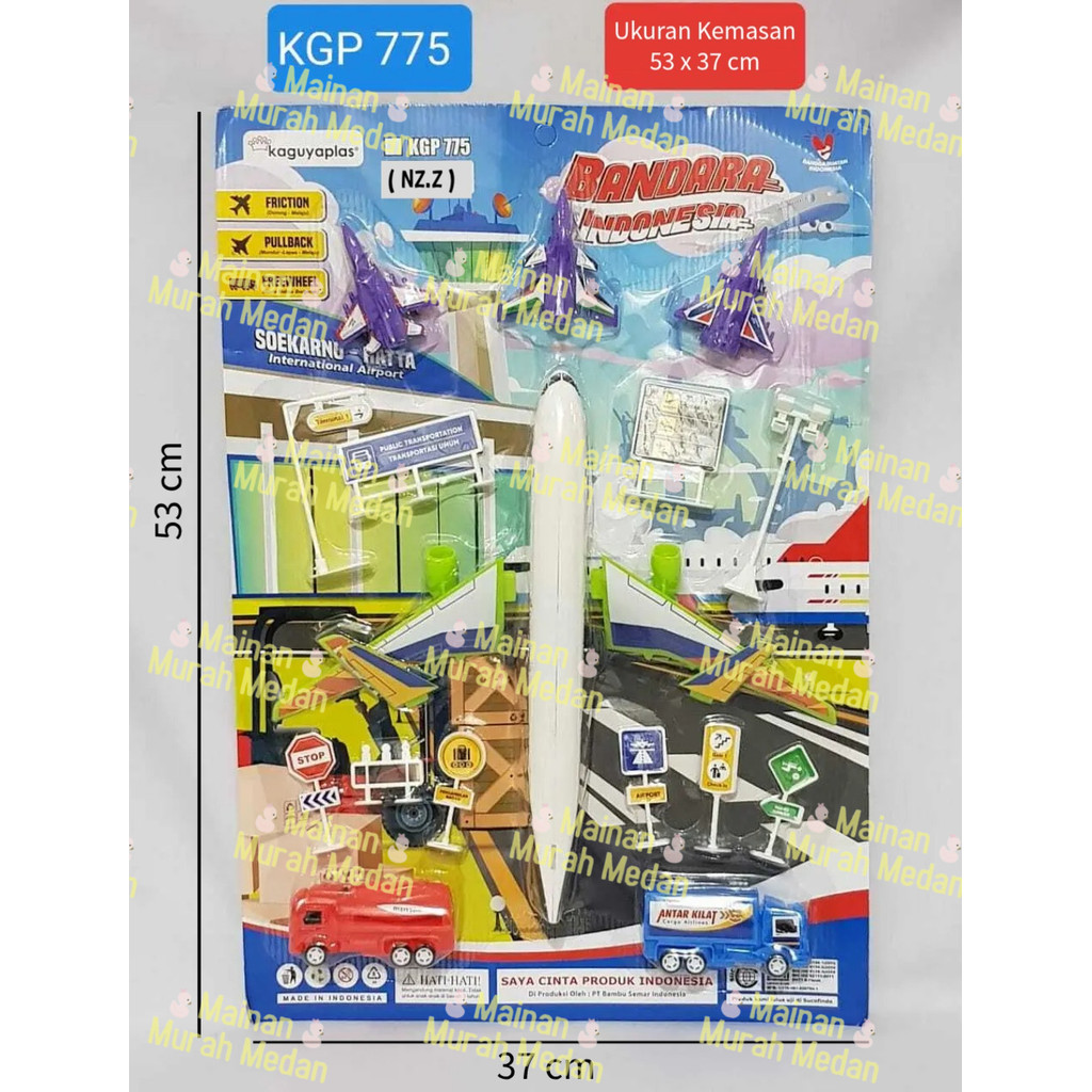 Mainan Pesawat Airport / Mainan Kendaraan Bandara Pesawat Airport / Pesawat Mainan